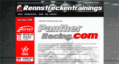 Desktop Screenshot of panther-racing.com